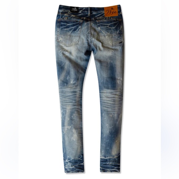 PRPS Barracuda Blue Jeans Size 40 - Picture 1 of 10